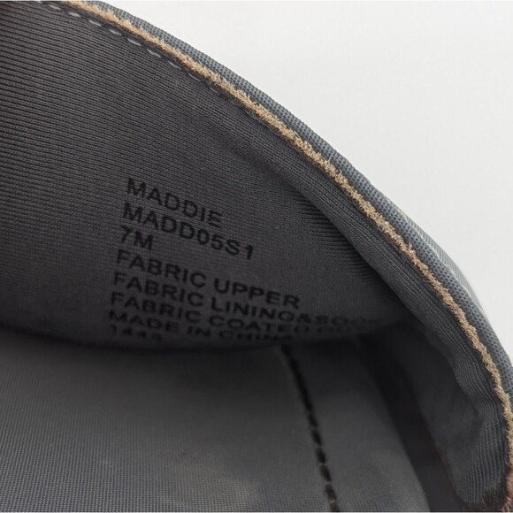 Steve Madden Grey Maddie Platform Flat Slip-On Sandals Size 7 - Picture 4 of 7